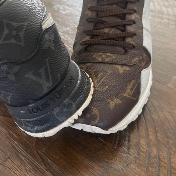 Louis Vuitton size runaway sneaker size 10 authentic great condition - Picture 5 of 6